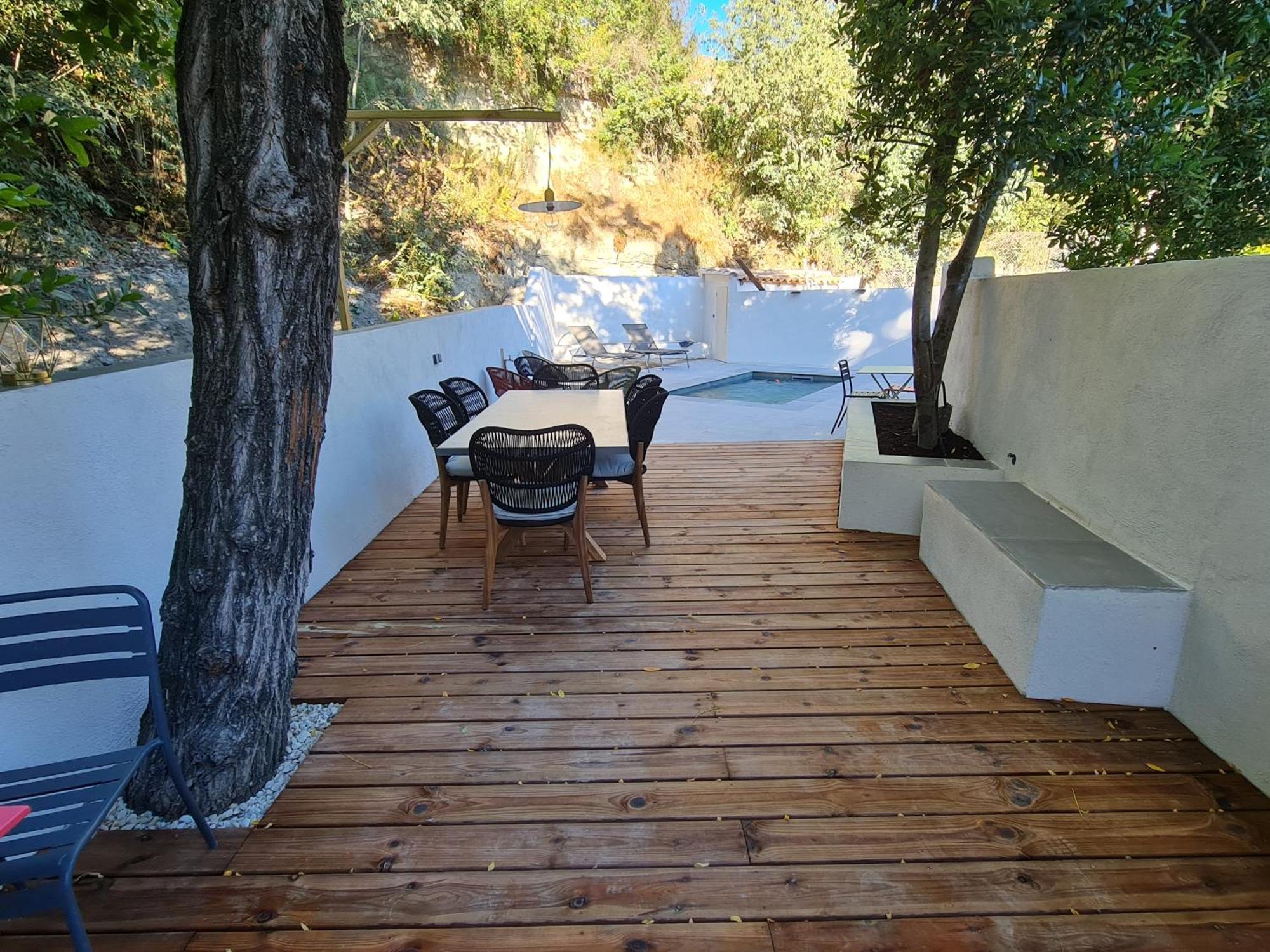 Appart Villa Magnolia Villeneuve Les Avignon - Provence Exterior foto